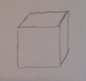 イラスト 基礎練習 立方体を描く 超初心者 不器用ド貧乏日記